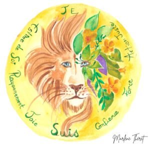 Illustration Chakra du plexus solaire